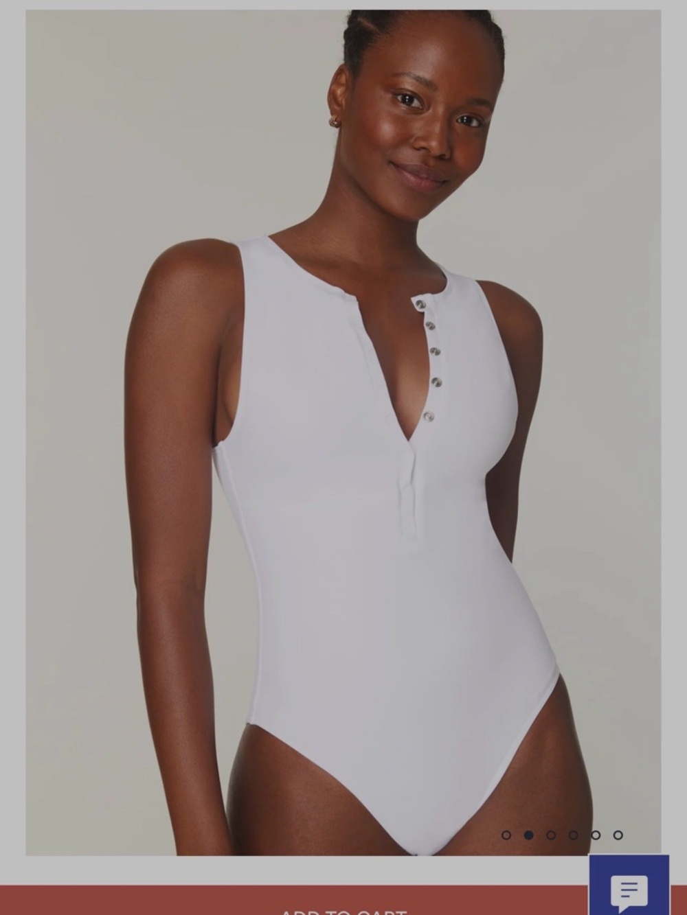 Andies Swim Malibu White One-Piece Swimsuit